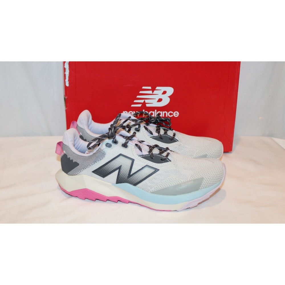 New Balance DynaSoft Nitrel v6 Women's Trail Running Shoes GRAY NIB SZ 10 WIDE